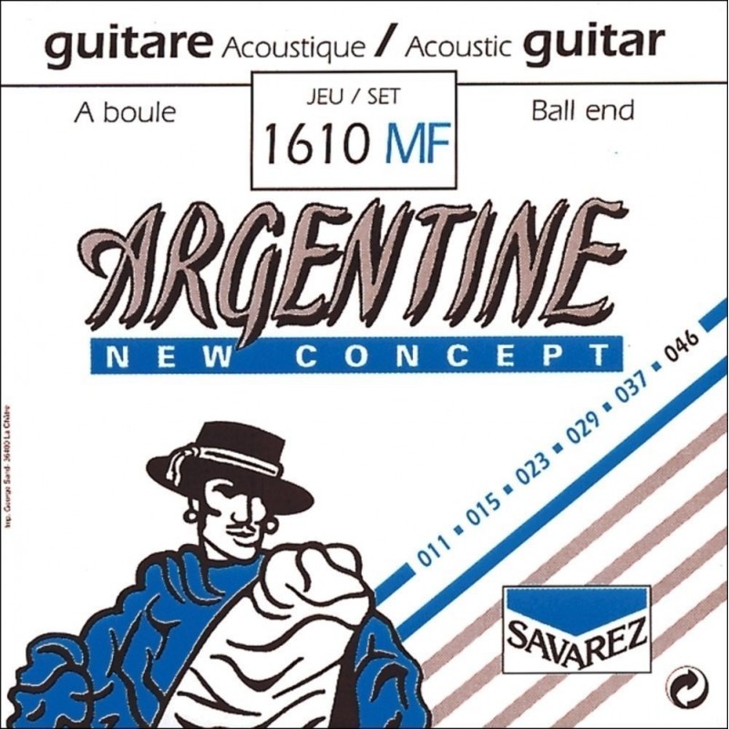 Savarez 7166483 Gitara akustyczna struny Argentine